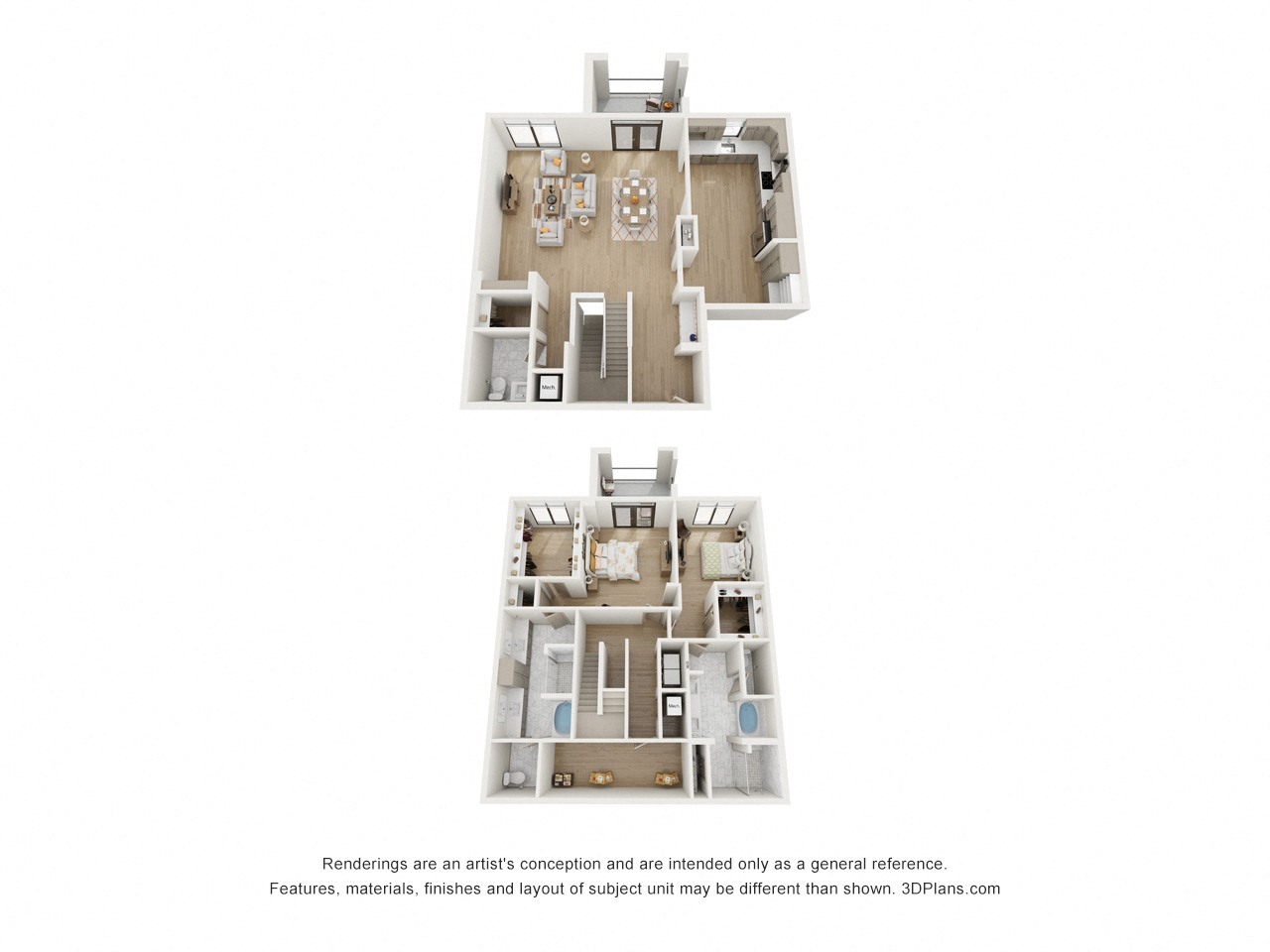 Apartment 0125 floorplan